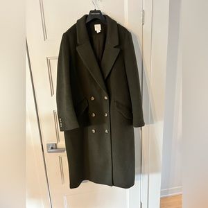 H&M wool blend coat